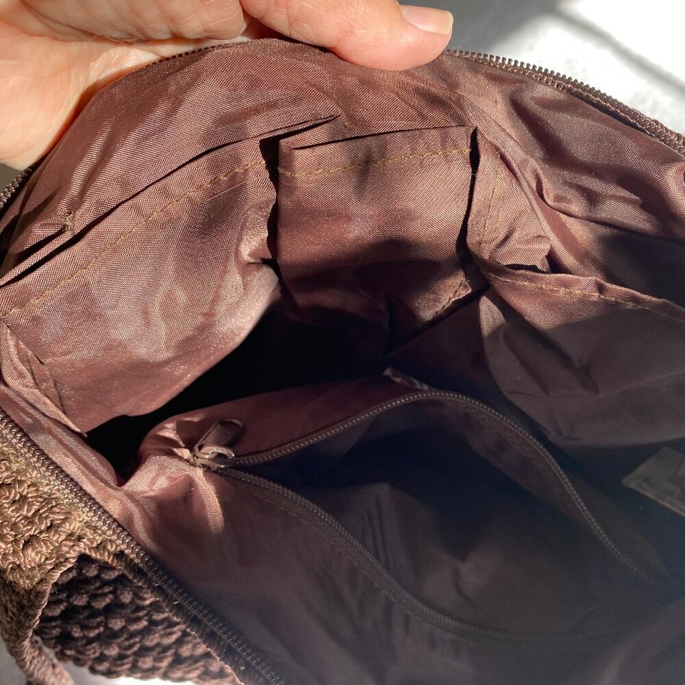 The Sak Woven Brown Shoulder Bag - Picture 13 of 16